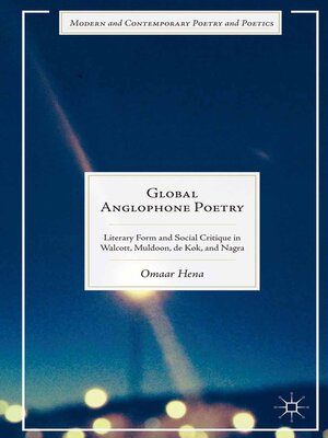 cover image of Global Anglophone Poetry